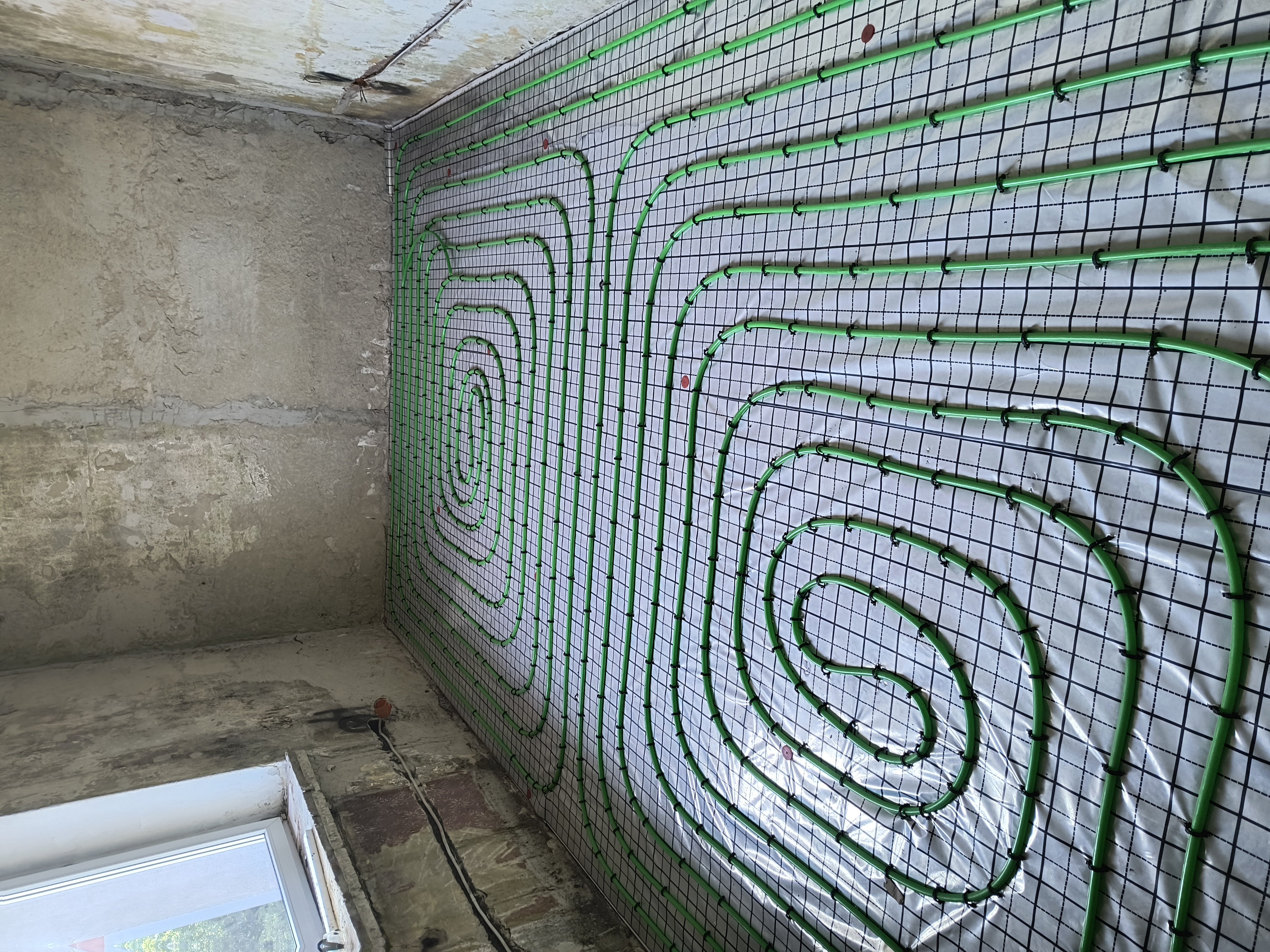 Realizacja 1 - Montaż ogrzewania podłogowego Gliwice